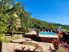 Flat com piscina a 400 mts da praia de Barequeçaba#